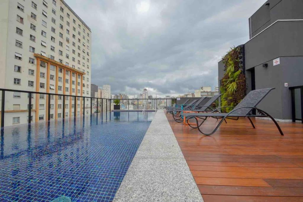 Studio Lindo Ao Lado Do Metro Santa Cecilia Apartment Sao Paulo Exterior photo